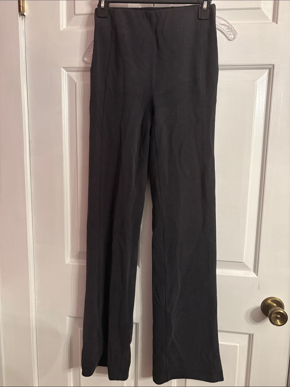 Lululemon ribbed softstreme flared pants